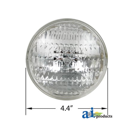 A & I Products Replacement Sealed Beam, 4411, 12 Volt 4.1" x3.2" x4.1" A-28A117